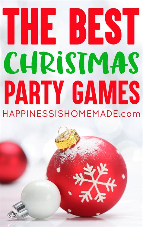 42 Best Christmas Games for Kids, Adults and Family Members.